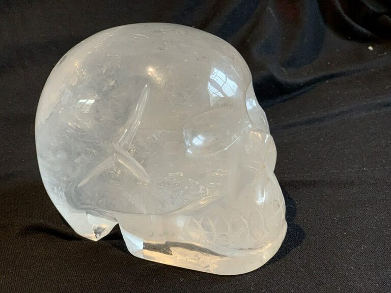 Crâne en Cristal de Roche (Himalaya)