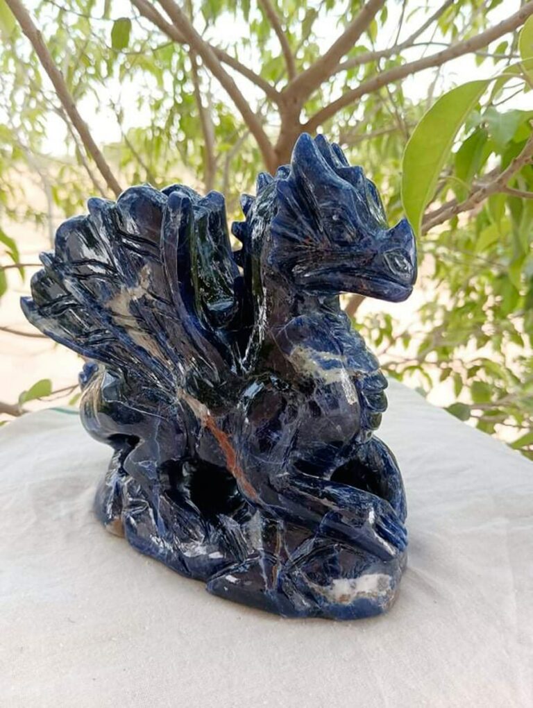 Sodalite Dragon