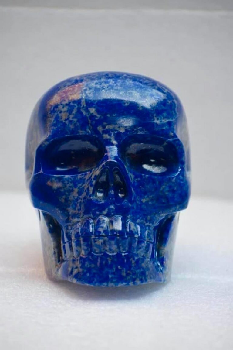 Lapis-Lazuli skull