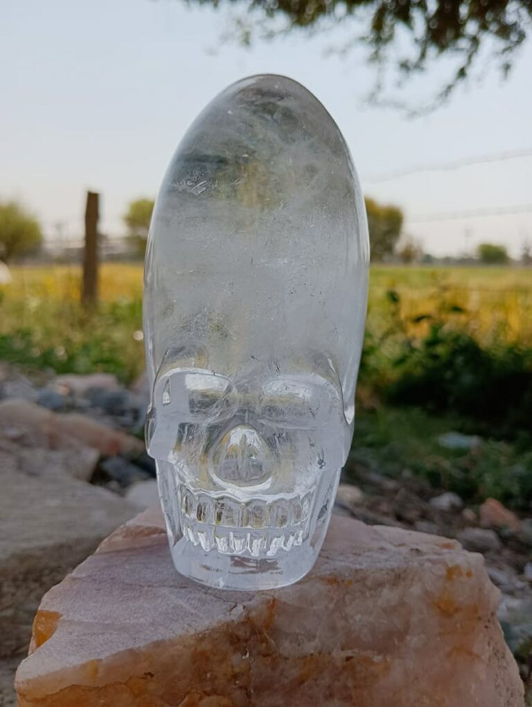 Himalayan Crystal Shiva Skull